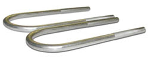 Pro Comp Suspension U-Bolt Kit; 2.5 in. Front Lift; Incl. Hi-Nuts; Extra Thick Washers;